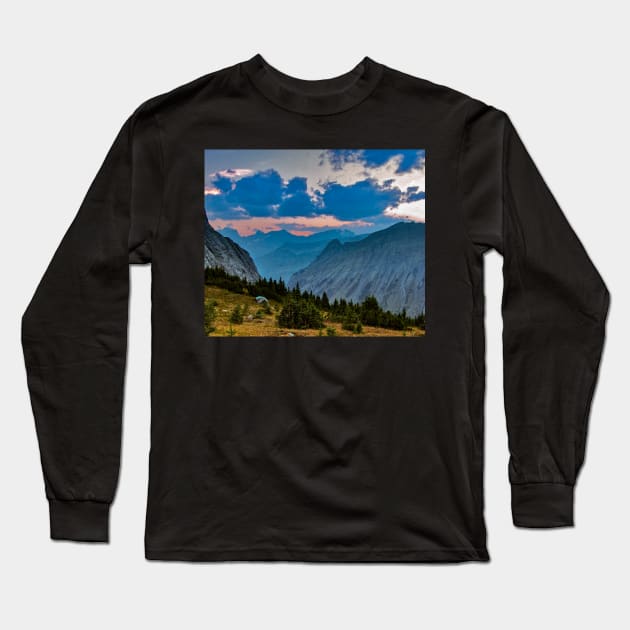 Height of the Rockies Long Sleeve T-Shirt by StevenElliot